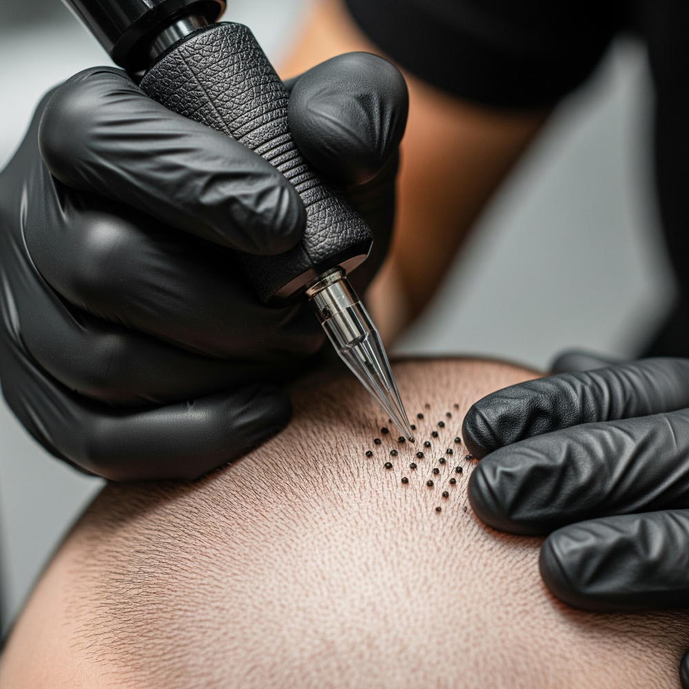 Трихопигментация